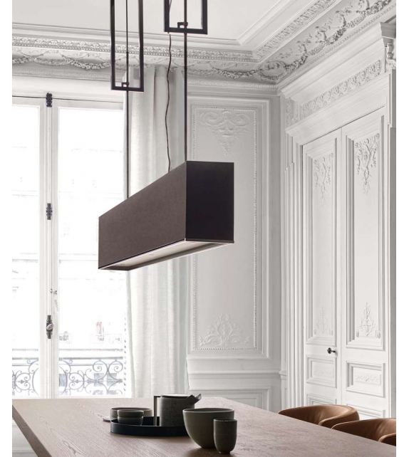 Leukon Maxalto Lampada a Sospensione Rettangolare