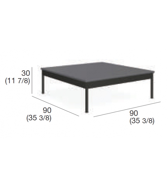 Basket Roda Table Basse