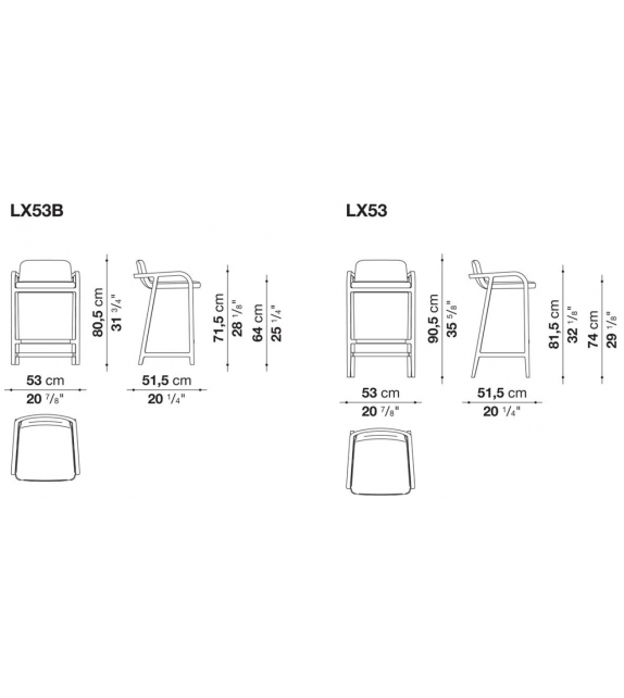 Fulgens Maxalto Stool