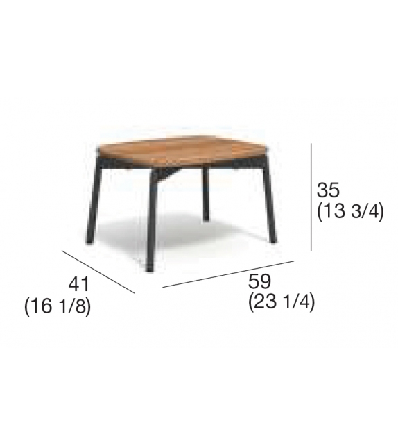 Piper 520 Roda Stool