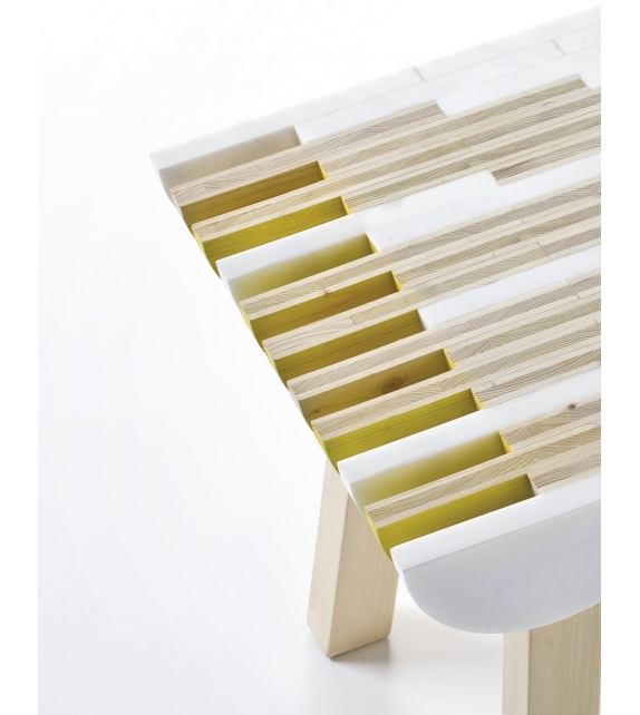 Semicircles Budri Tabouret