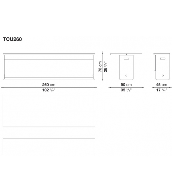Cuma Extensible Maxalto Tisch