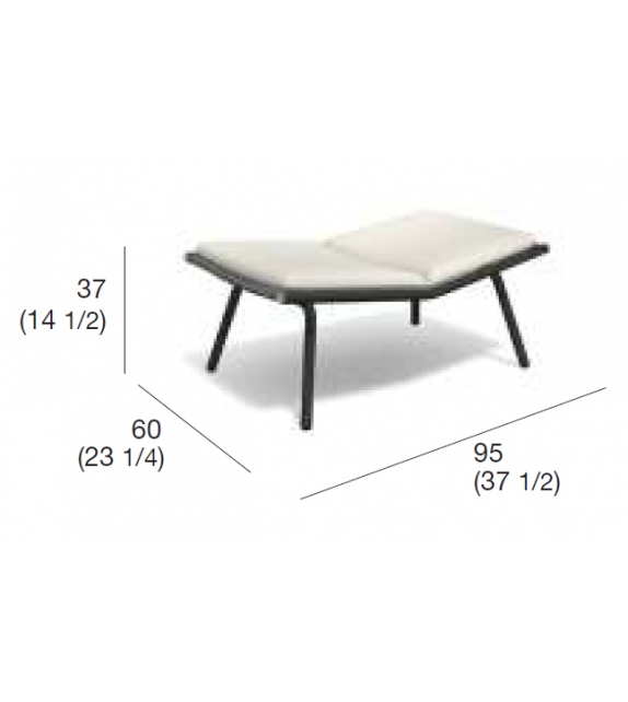Laze Roda Fußhocker
