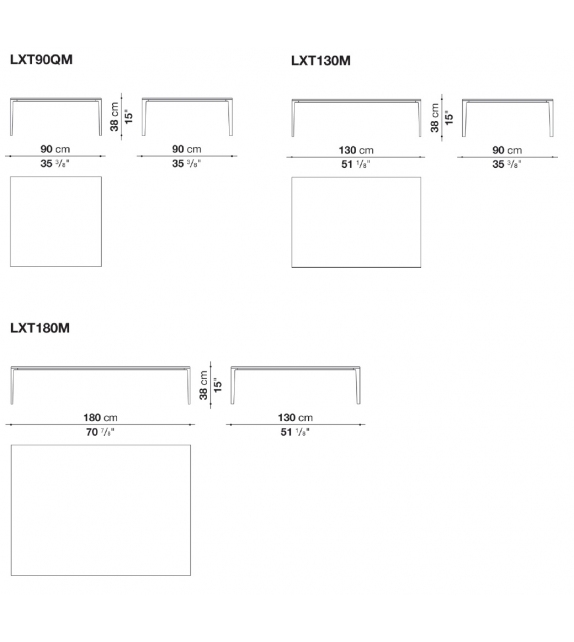 Alcor Maxalto Table Basse