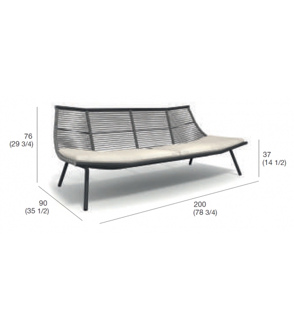 Roda Laze Sofa