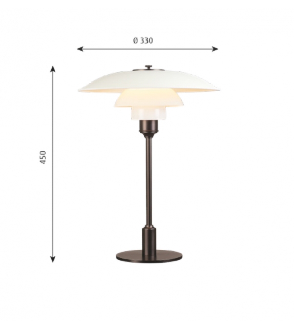 PH 3½-2½ Louis Poulsen Tischleuchte