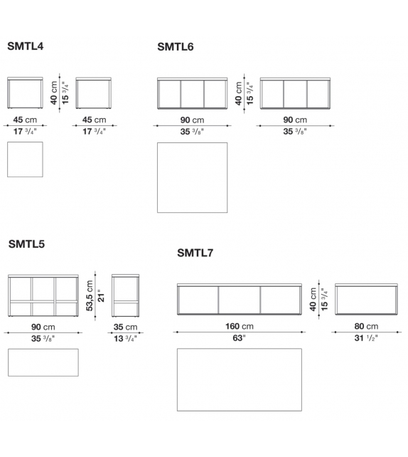 Lithos Maxalto Table Basse avec Plateau en Chêne