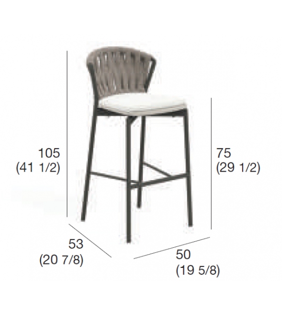 Piper 250 Roda Stool