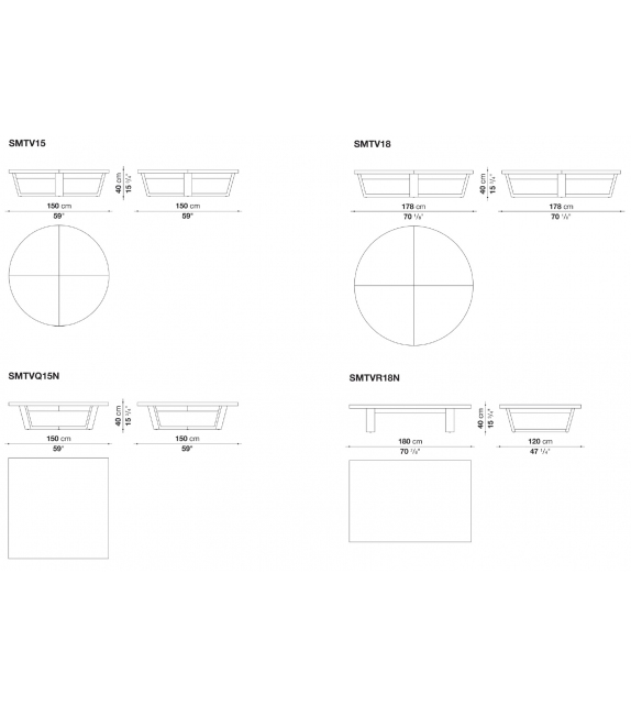 Xilos Maxalto Couchtisch