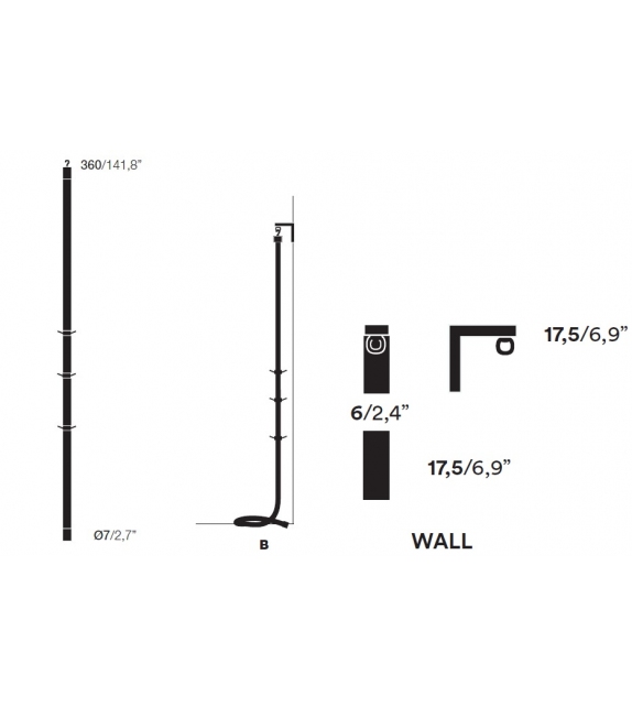 La Cima Opinion Ciatti Portemanteau À Mur