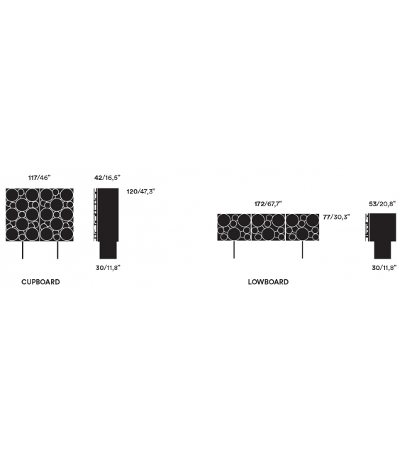Gagà Collection Opinion Ciatti Buffet