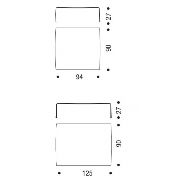La Table Basse MDF Italia Couchtisch