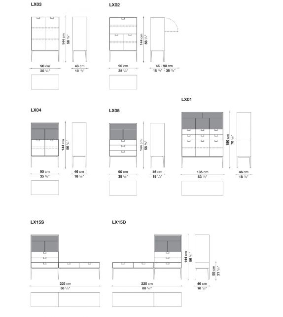 Alcor Maxalto Storage Unit
