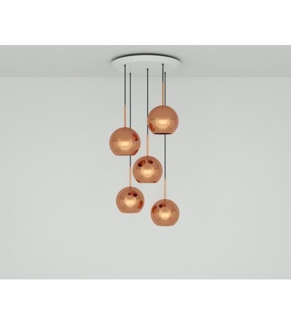 Copper 25 Tom Dixon Système de Suspension