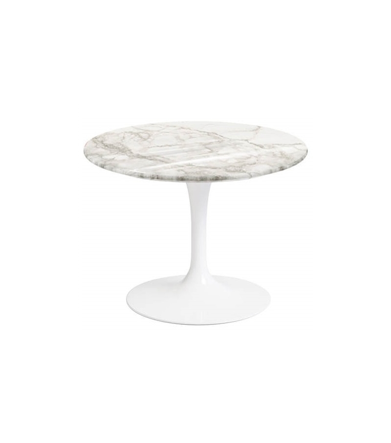 Versandfertig - Saarinen Knoll Couchtisch aus Marmor