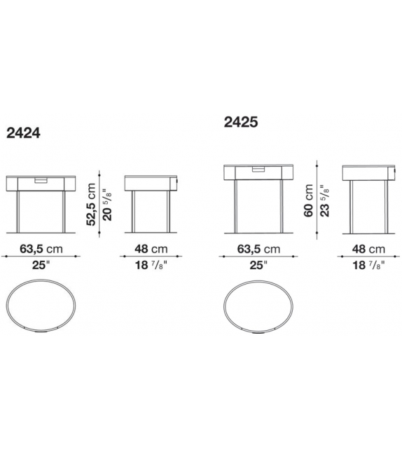 Amphora Maxalto Comodino