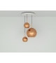 Copper Trio Tom Dixon Sistema a Sospensione