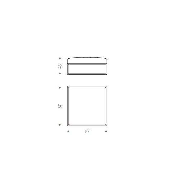 Arpa MDF Italia Outdoor Puff