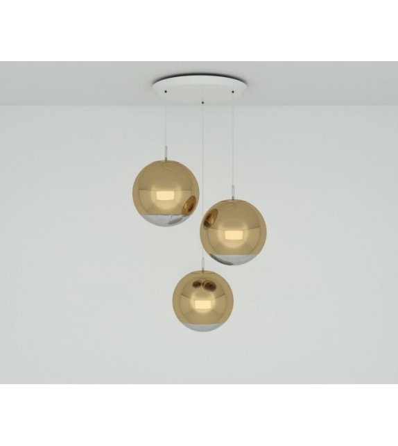 Mirror Ball 40 Tom Dixon Sistema de Suspensión