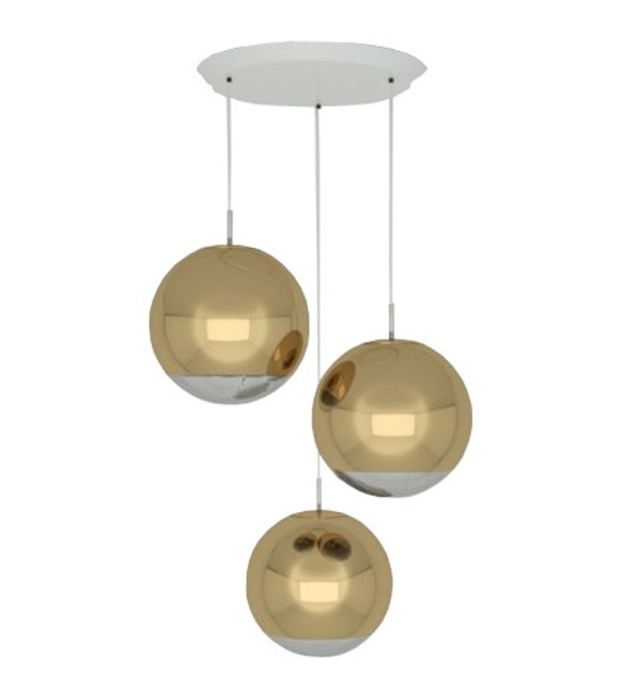 Mirror Ball 40 Tom Dixon Sistema a Sospensione