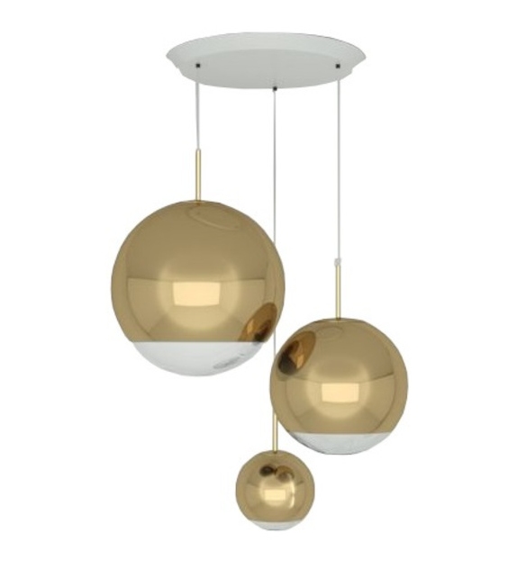 Mirror Ball Range Tom Dixon Sistema a Sospensione
