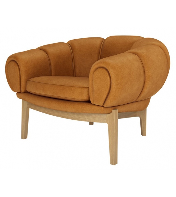 Croissant Gubi Poltroncina Lounge