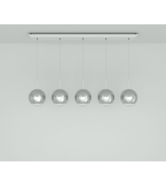 Mirror Ball Linear 25 Tom Dixon Pendant System