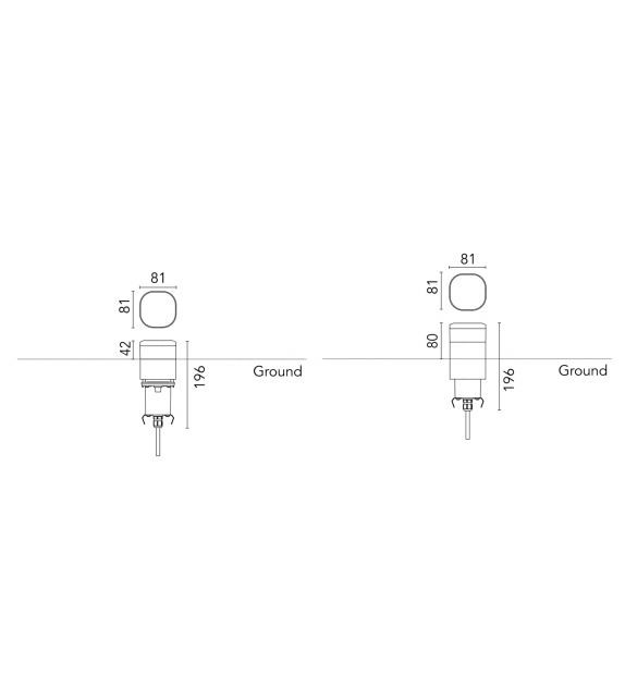 Pointbreak Balisage 1 Flos Lampadaire