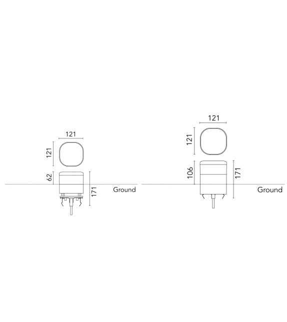 Pointbreak Balisage 2 Flos Stehleuchte