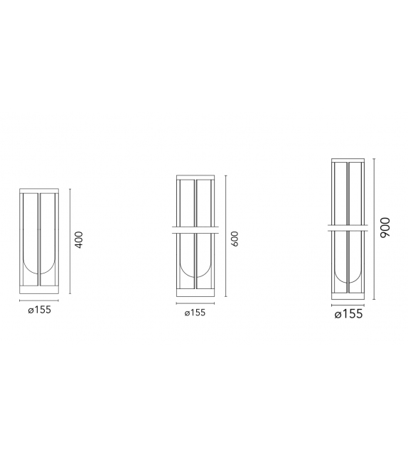 In Vitro Bollard Flos Floor Lamp