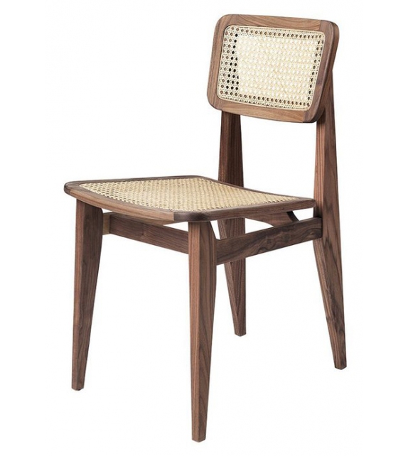 C-Chair French Cane Gubi Sedia