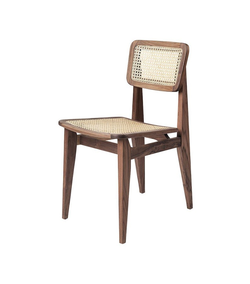 C-Chair French Cane Gubi Sedia