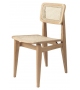 C-Chair French Cane Gubi Chaise
