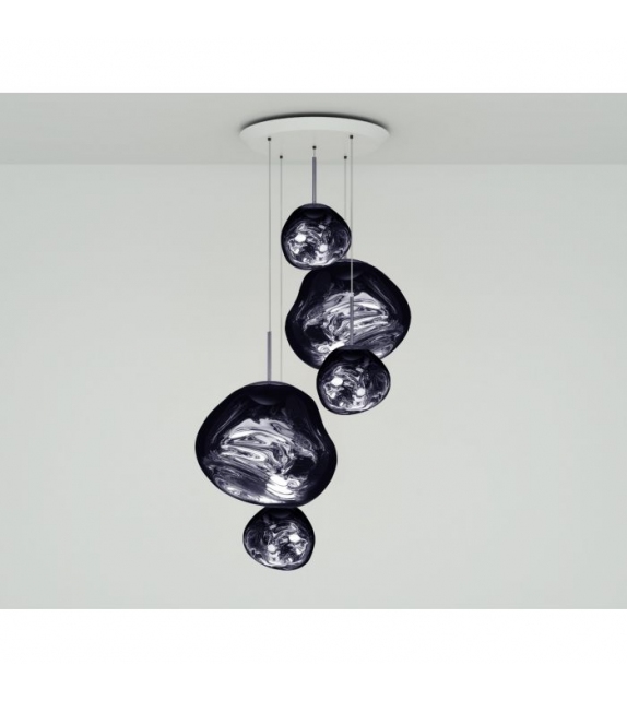 Melt Large Round Tom Dixon Sistema de Suspensión