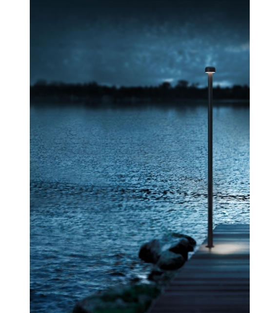 Bellhop Pole in Ground Flos Floor Lamp