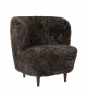 Stay Lounge Gubi Fauteuil avec Pieds
