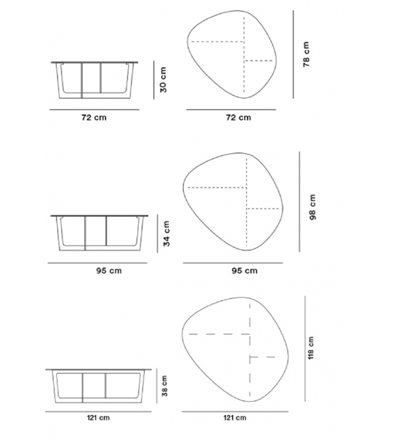 EJ 190/191/192 Erik Jørgensen Table Basse