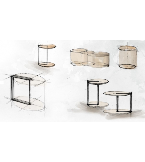 Clamp Giorgetti Couchtisch