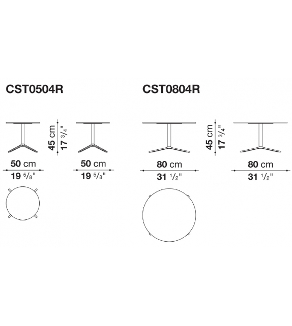 Cosmos B&B Italia Project Low Table