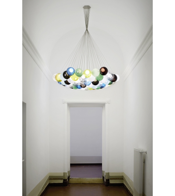 28 Cluster Bocci Lampada a Sospensione
