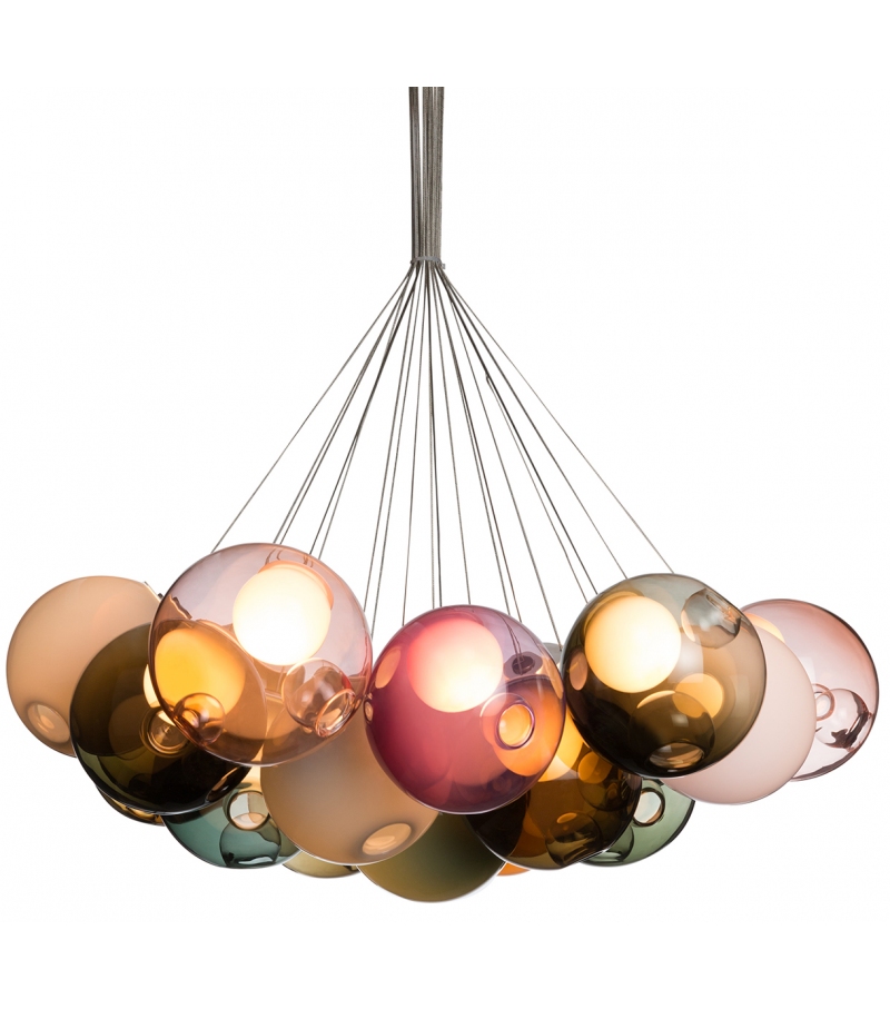 28 Cluster Bocci Pendelleuchte