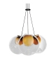 28 Cluster Bocci Lampada a Sospensione