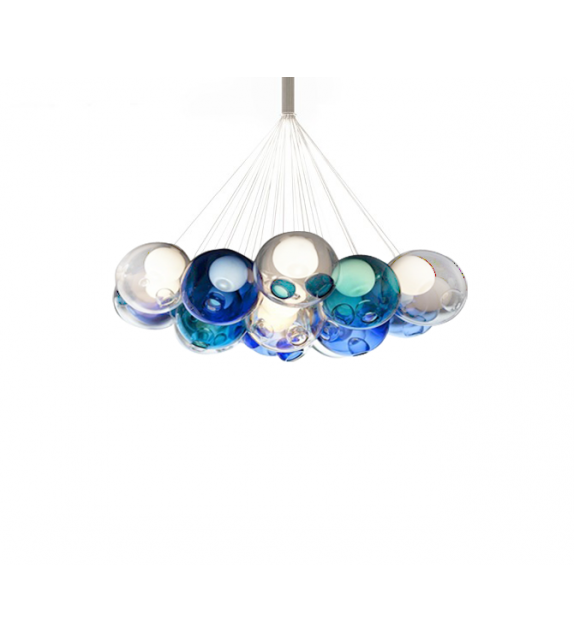 28 Cluster Bocci Pendelleuchte