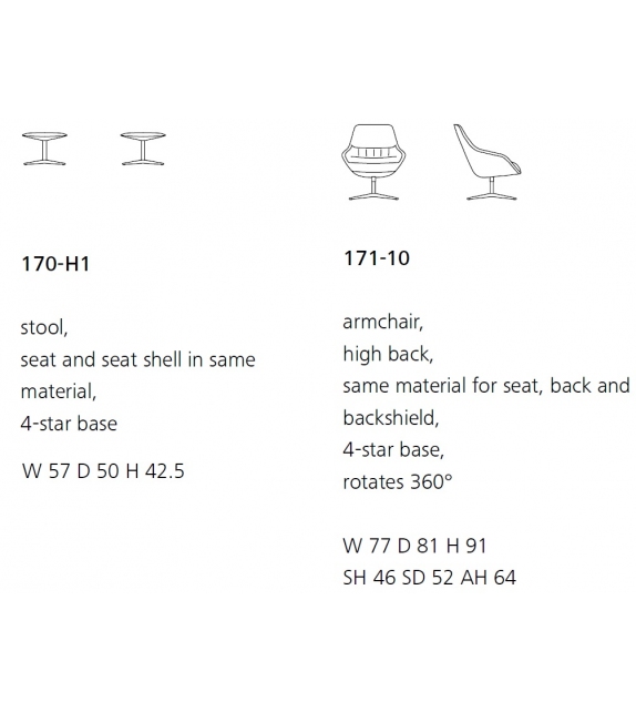 Kyo Lounge Walter Knoll Sessel