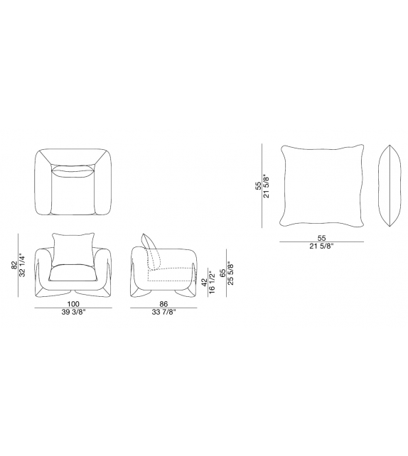 Softbay Porada Armchair