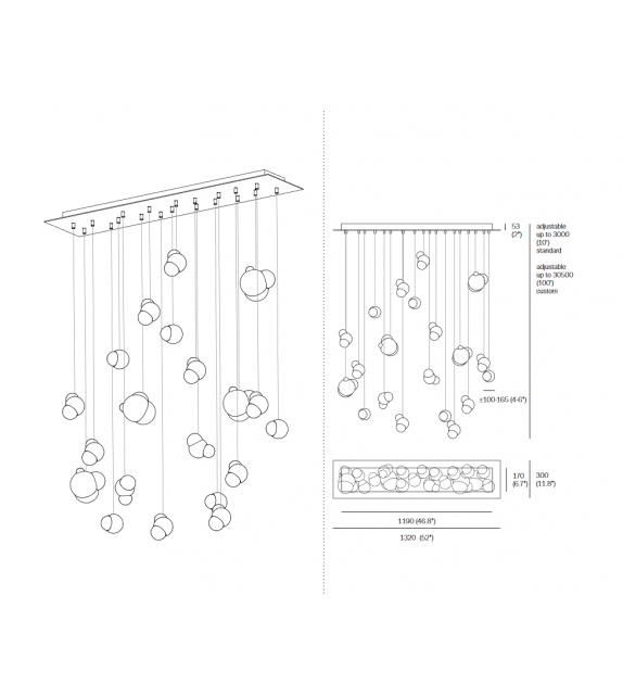 57. 1 Bocci Hängelampe