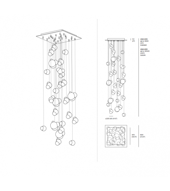 57. 1 Bocci Hängelampe