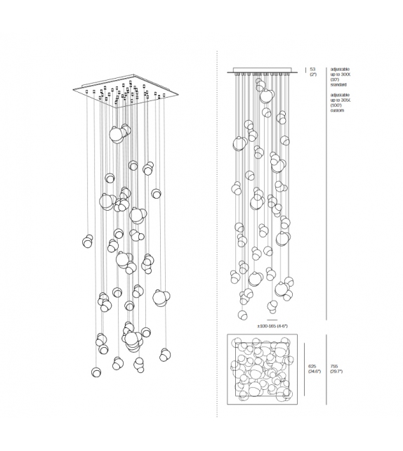 57. 1 Bocci Hängelampe
