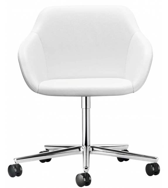 Turtle Walter Knoll Chaise sur Roulettes