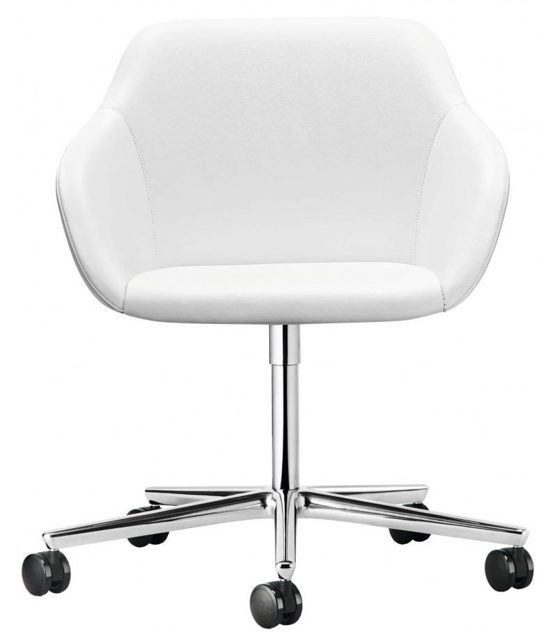 Turtle Walter Knoll Chaise sur Roulettes